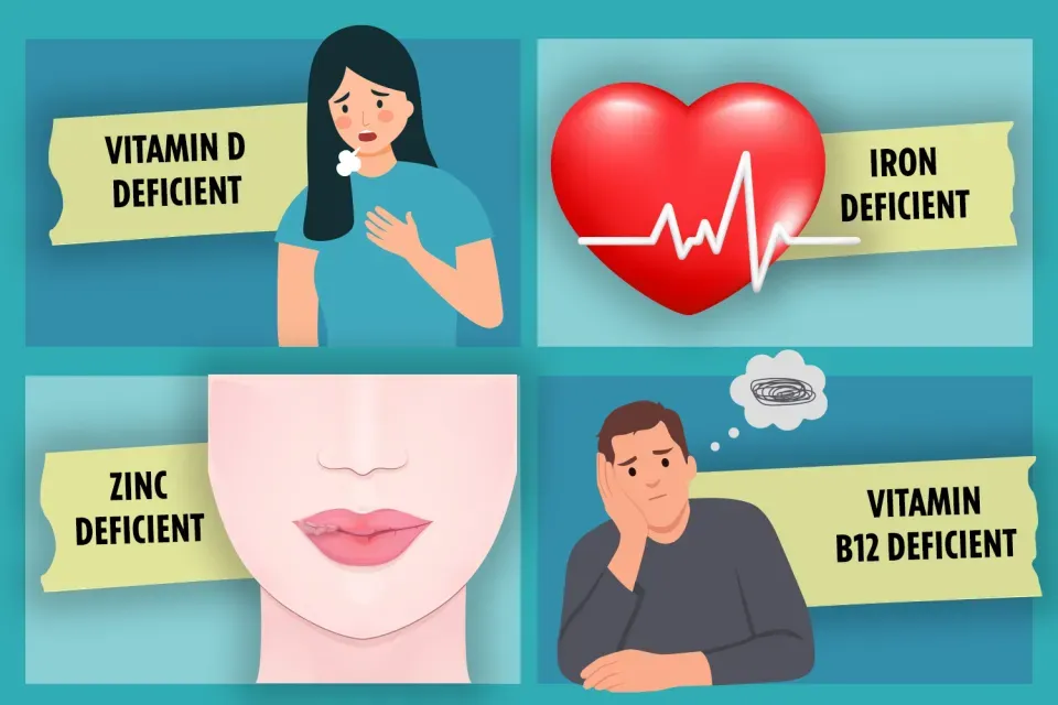 کمبود ویتامین