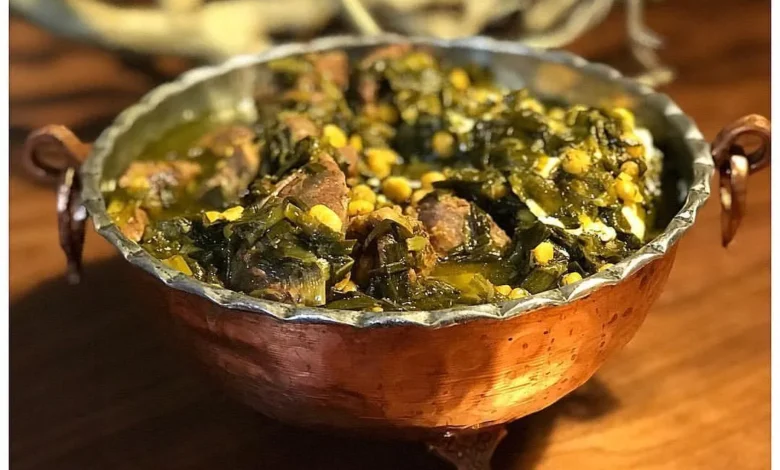 سیر قلیه