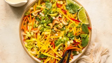 سالاد انبه تایلندی