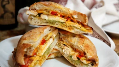 ساندویچ مرغ ترکیبی