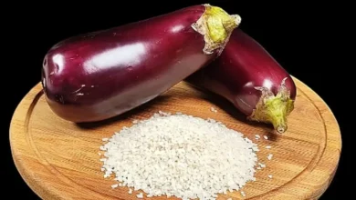 طرز تهیه شام رژیمی ساده با برنج و بادمجان 2 شام رژیمی ساده با برنج و بادمجان