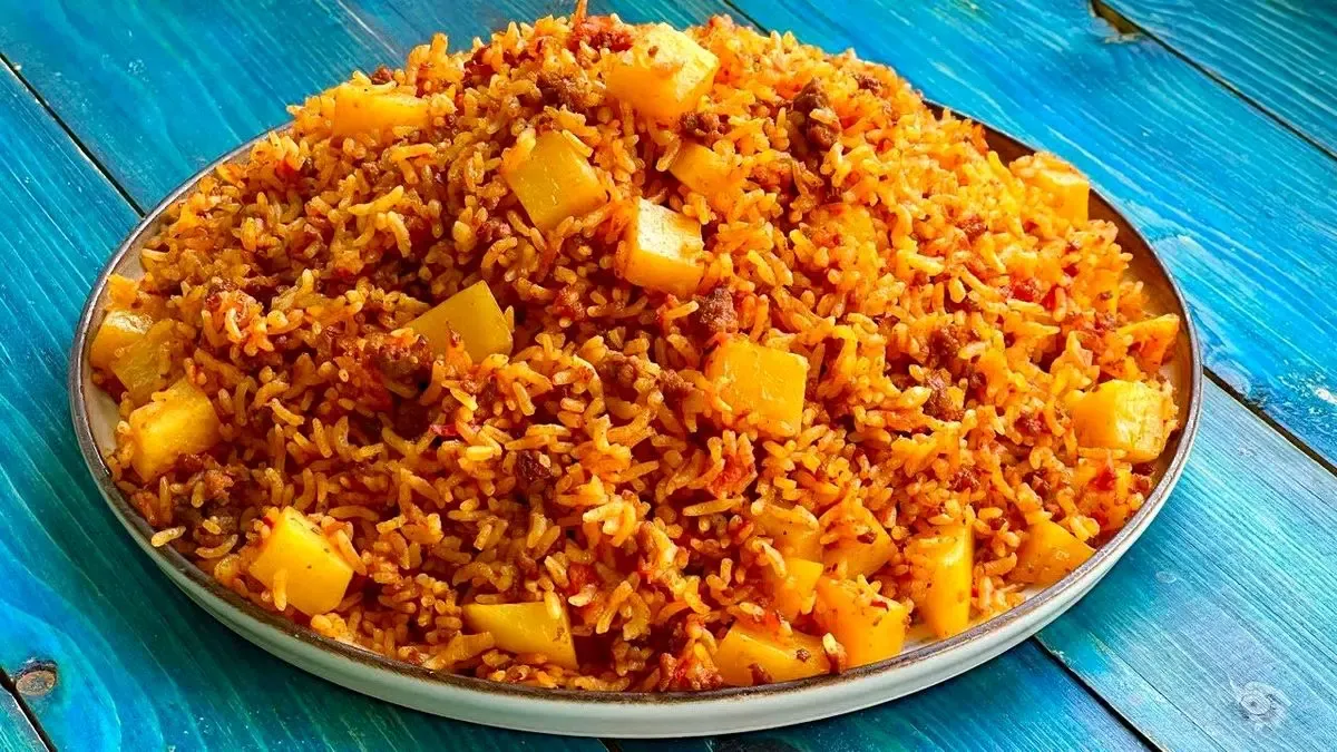 طرز تهیه استامبولی پلو تهرانی