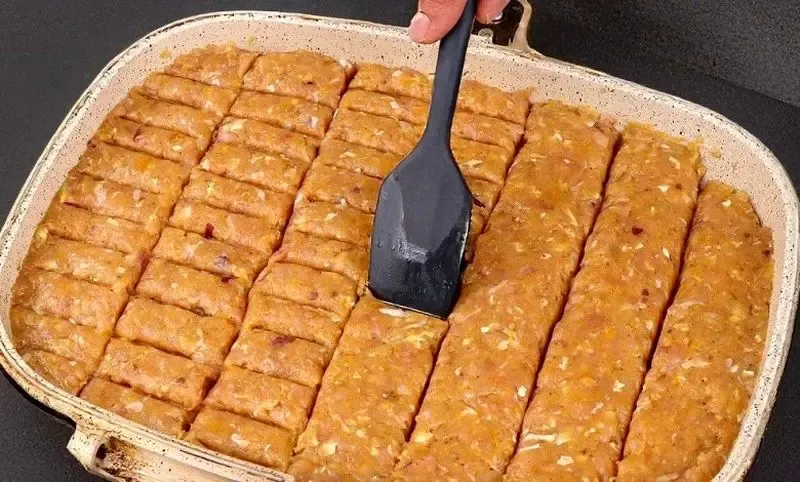 کباب تابه‌ای مرغ