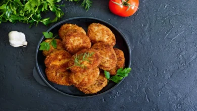 کتلت مرغ سوخاری