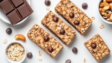 طرز تهیه پروتئین بار با جو پرک خانگی 21 1 12