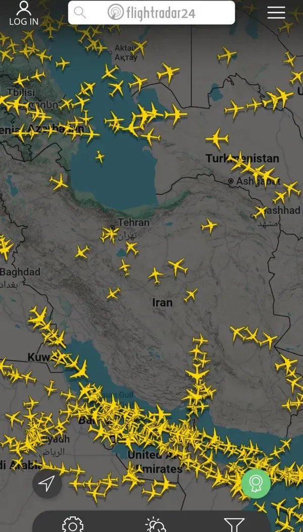 حریم هوایی ایران