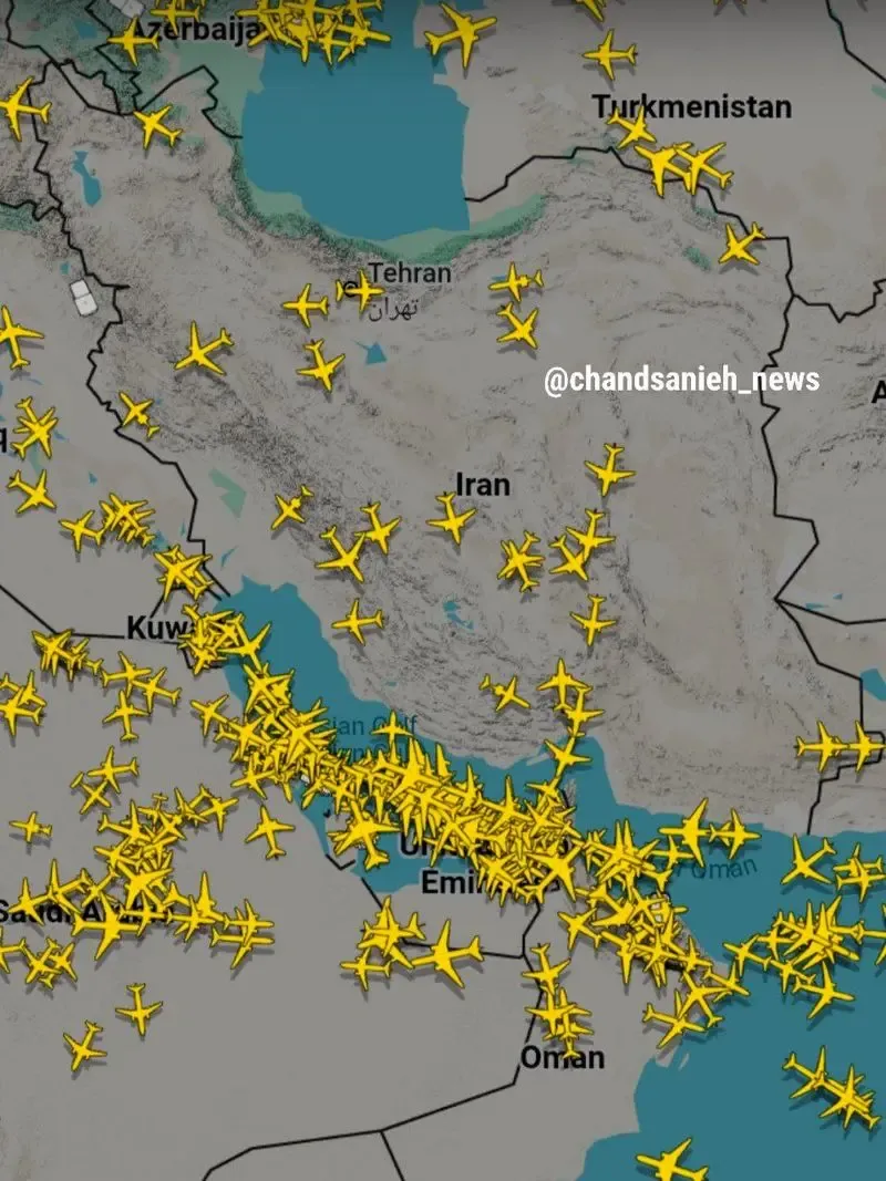 حریم هوایی ایران