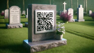 سنگ قبری عجیب