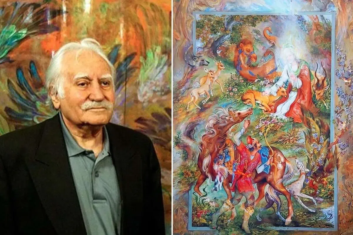 استاد فرشچیان دار فانی را وداع گفت