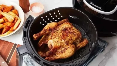 ترفندهای مهم برای خشک نشدن مرغ کامل در هواپز