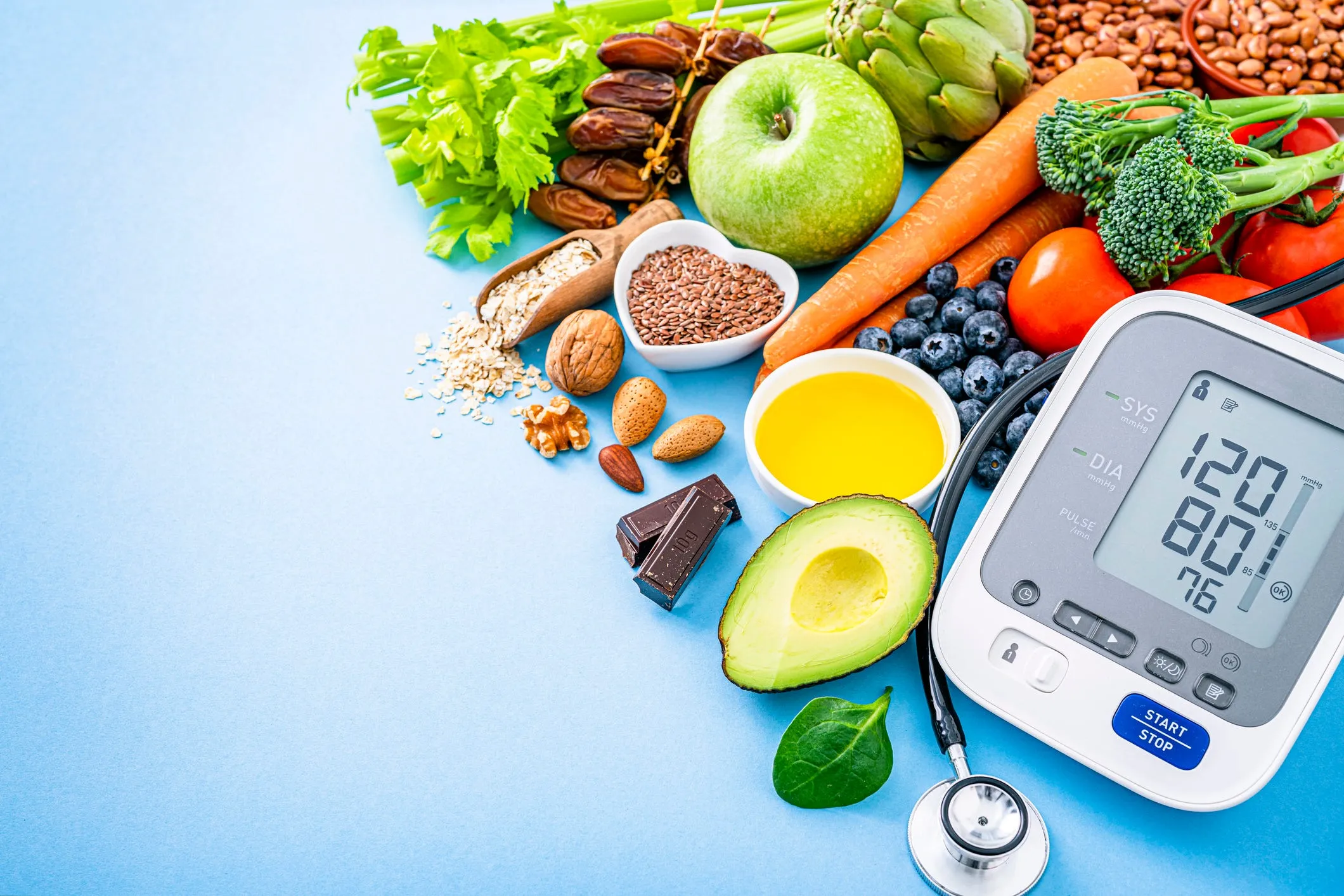 راهکارهای غذایی برای پایین آوردن فشار خون