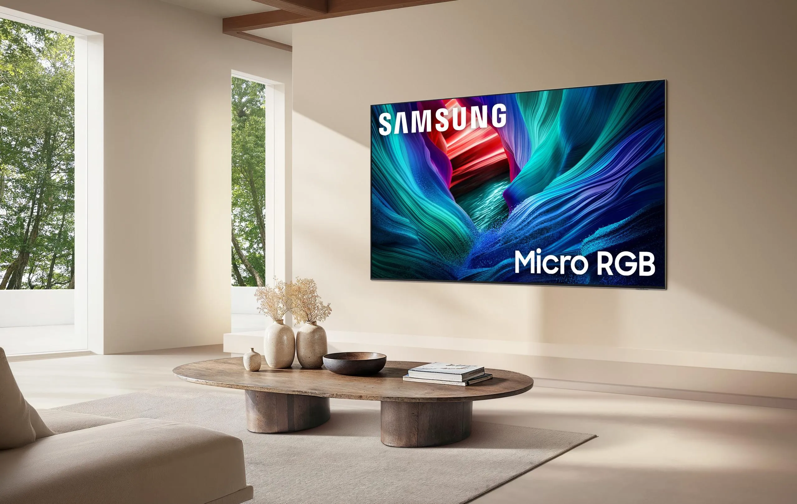 رونمایی سامسونگ از اولین تلویزیون Micro RGB