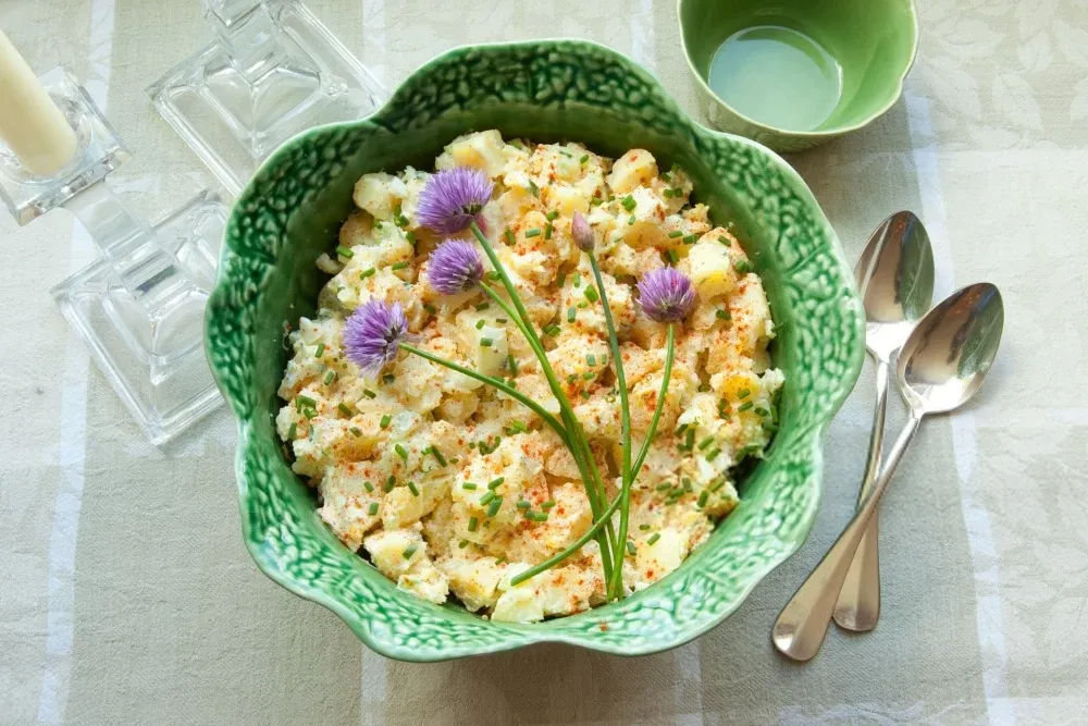 سالاد نروژی سیب زمینی