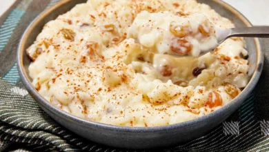 طرز تهیه دسر کرم برنجی