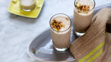 طرز تهیه شیک گردو به روش کافی شاپی