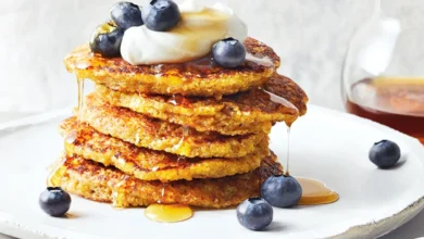 طرز تهیه پنکیک با ماست ایسلندی