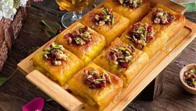 طرز تهیه کوکو شیرین مشهدی مجلسی و خوش طعم