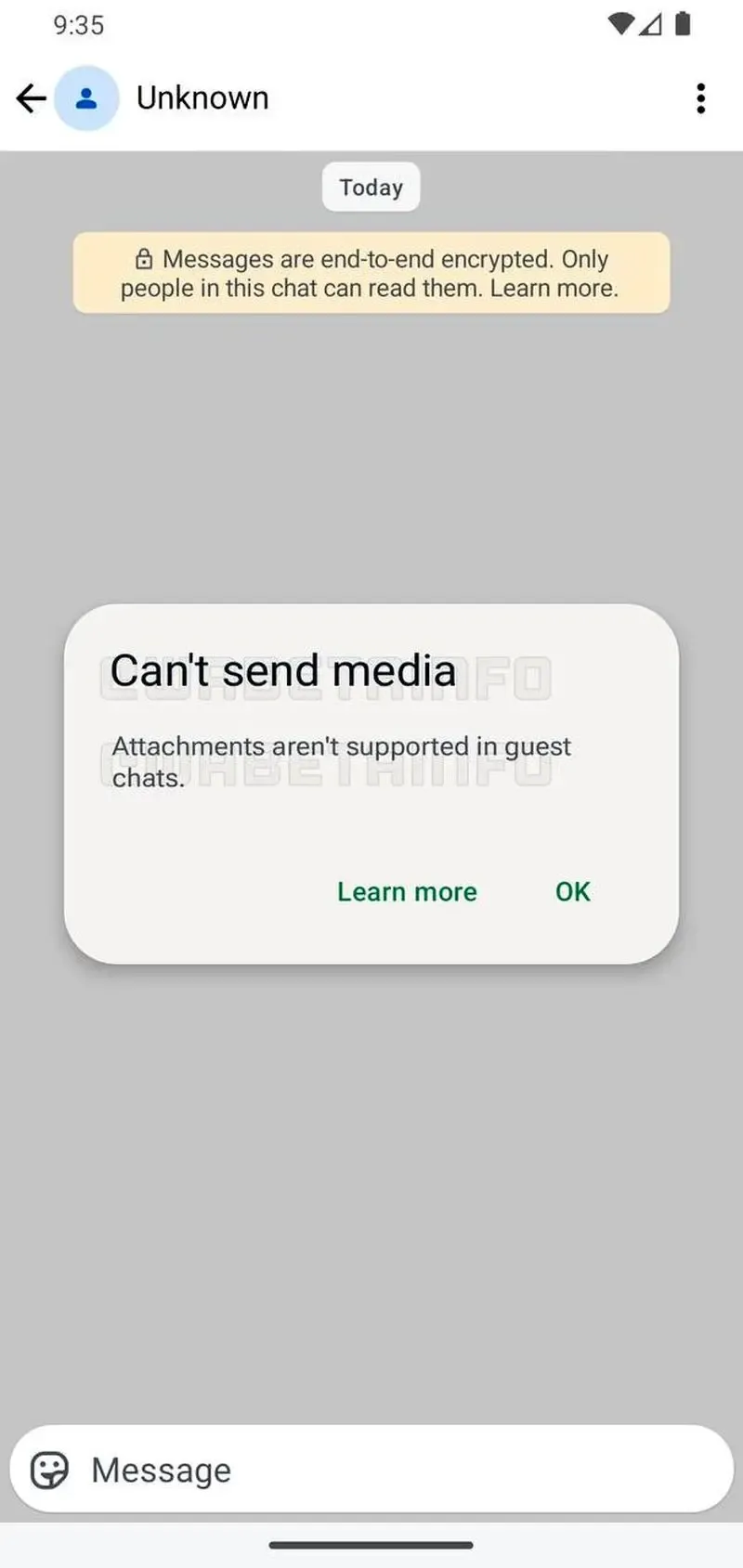 قابلیت جدید Guest chats واتس‌اپ