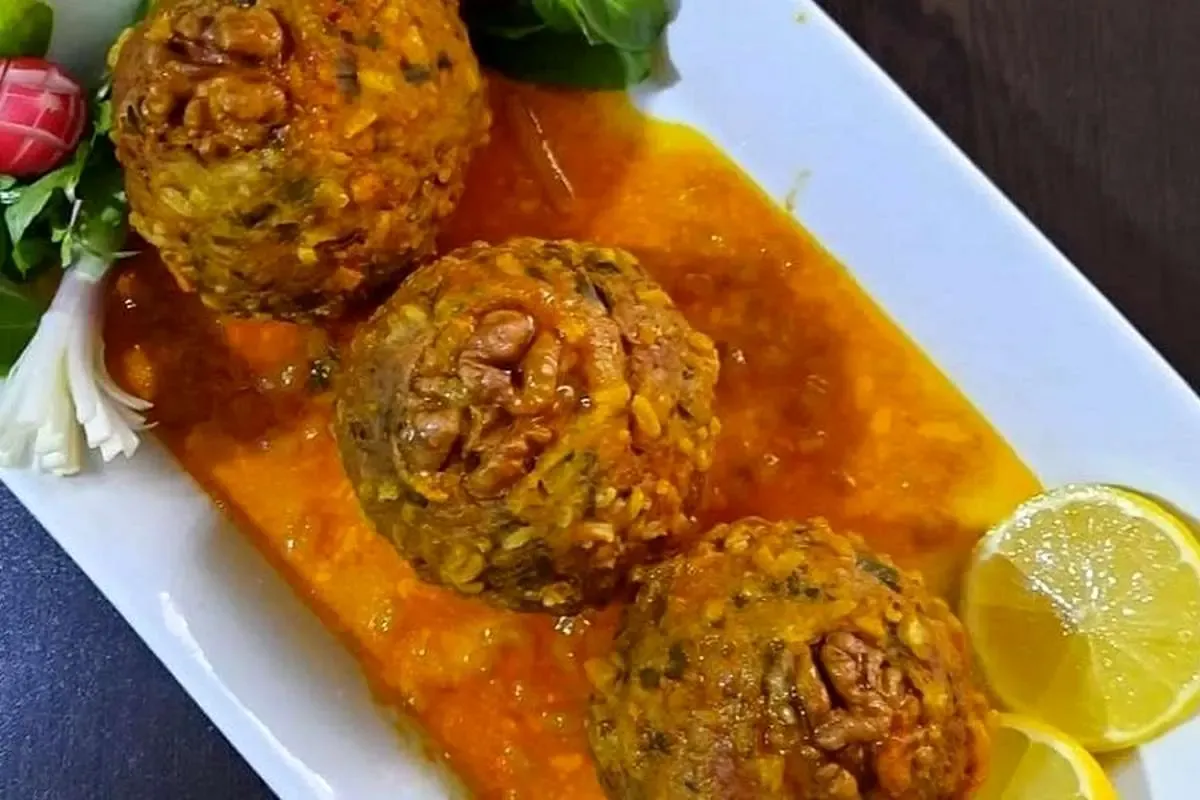 کوفته آبغوره شیرازی