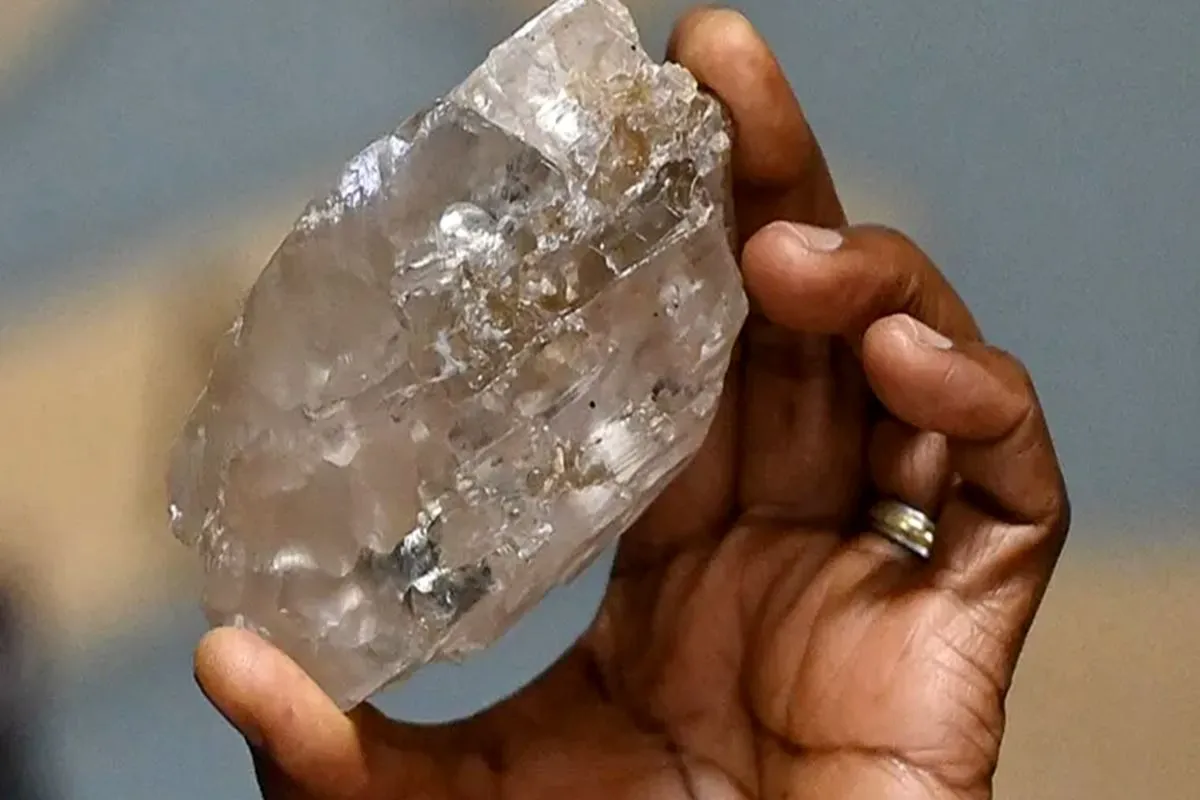 دومین الماس بزرگ جهان در انتظار قیمتگذاری 1 3 179