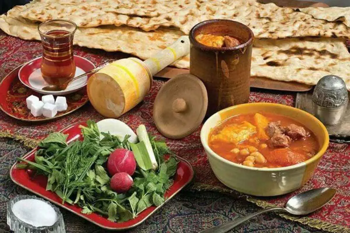 طرز تهیه آبگوشت هویج قم