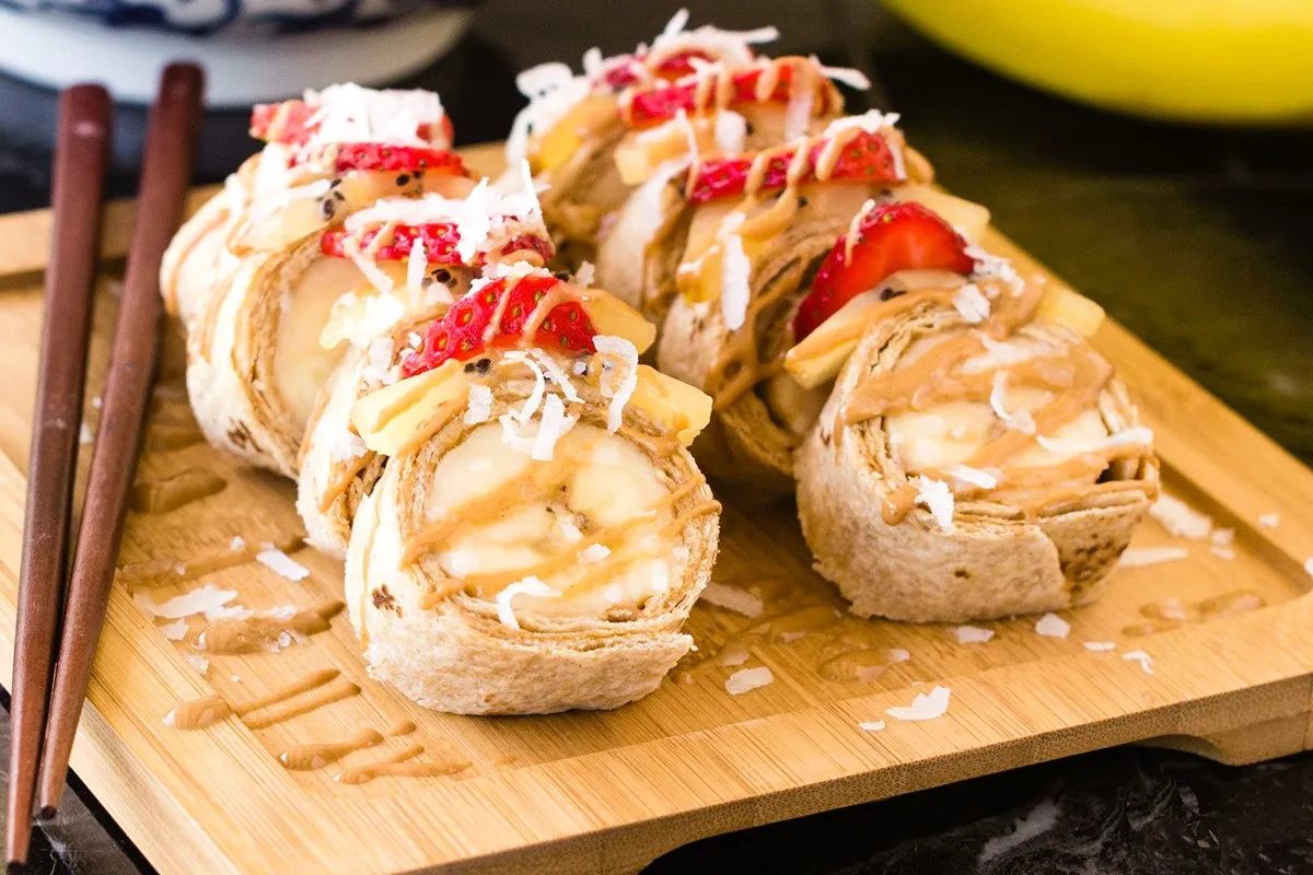 طرز تهیه سوشی موز