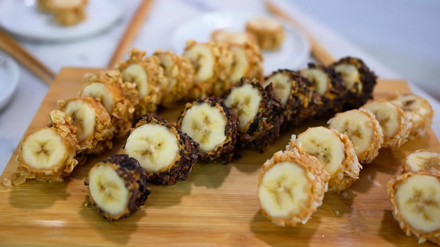 طرز تهیه سوشی موز1