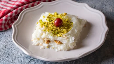 طرز تهیه شیرینی گل ترکیه ای