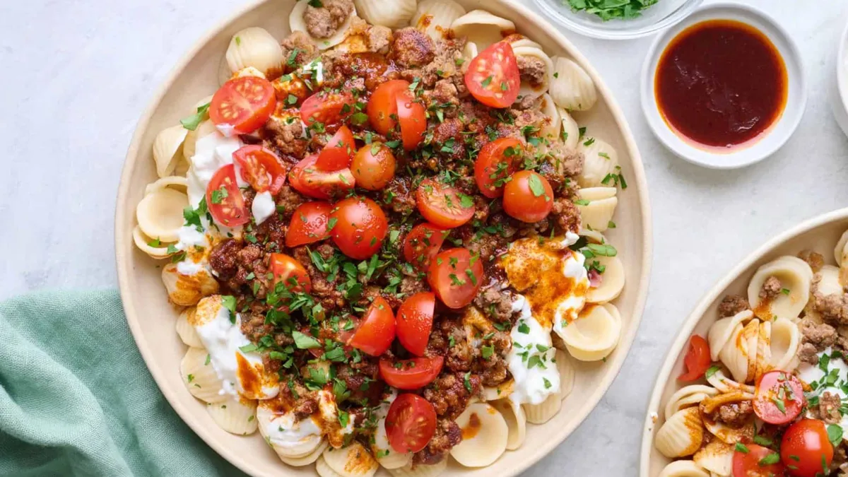 طرز تهیه ماکارونی به سبک ترکی