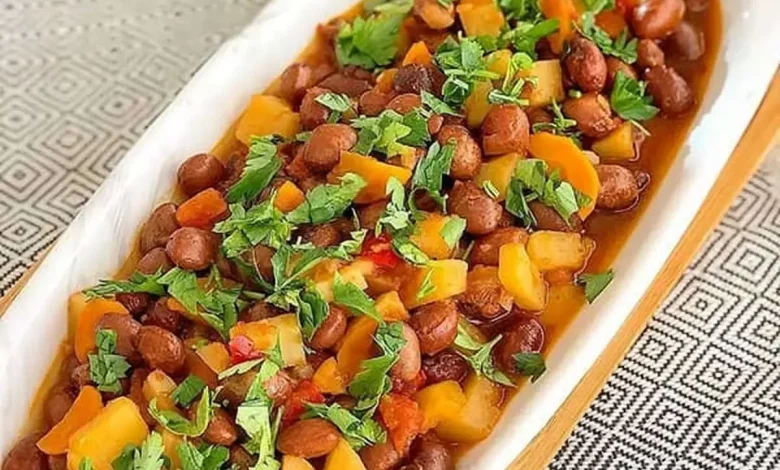 خوراک لوبیا