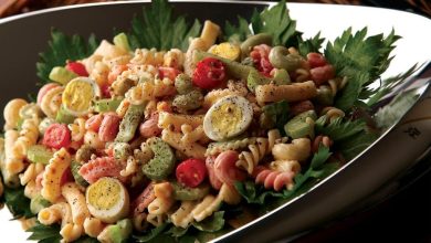 طرز تهیه سالاد پاستا رژیمی 6 2 164