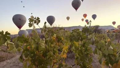 رنگهای پاییزی در کاپادوکیا