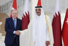 دیدار اردوغان با امیر قطر