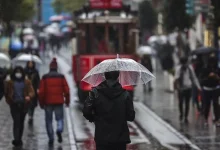 هشدار هواشناسی برای استانبول؛ کاهش ۸ درجهای دما همراه با طوفان و بارش شدید باران