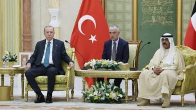 دیدار رئیس‌جمهور ترکیه با امیر کویت
