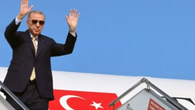 اردوغان برای شرکت در «نشست صلح شرمالشیخ» راهی مصر شد