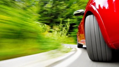 صدا دادن چرخ ماشین هنگام دور زدن