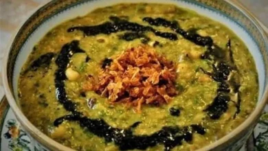 طرز تهیه آش ترش گیلانی