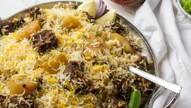 طرز تهیه بریونی گوشت معطر با ادویه ماسالا