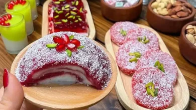 طرز تهیه تاتلی زبرا اناری با طعمی متفاوت 7 طرز تهیه تاتلی زبرا اناری با طعمی متفاوت1