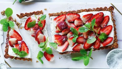 طرز تهیه تارت ماست خانگی و خوشمزه