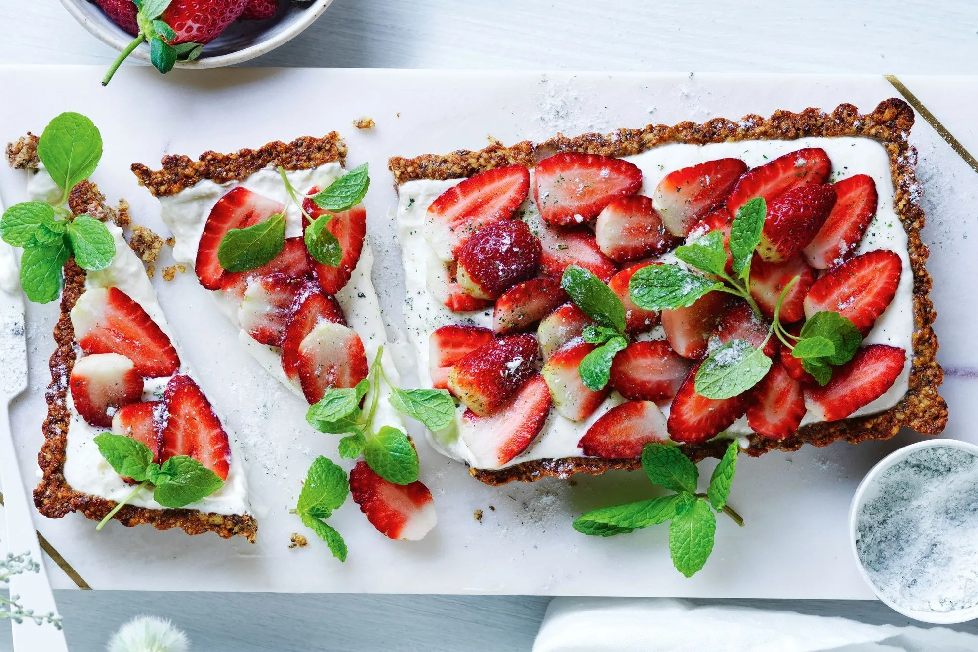 طرز تهیه تارت ماست خانگی و خوشمزه