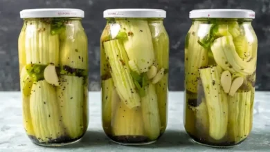 طرز تهیه ترشی خیار چنبر