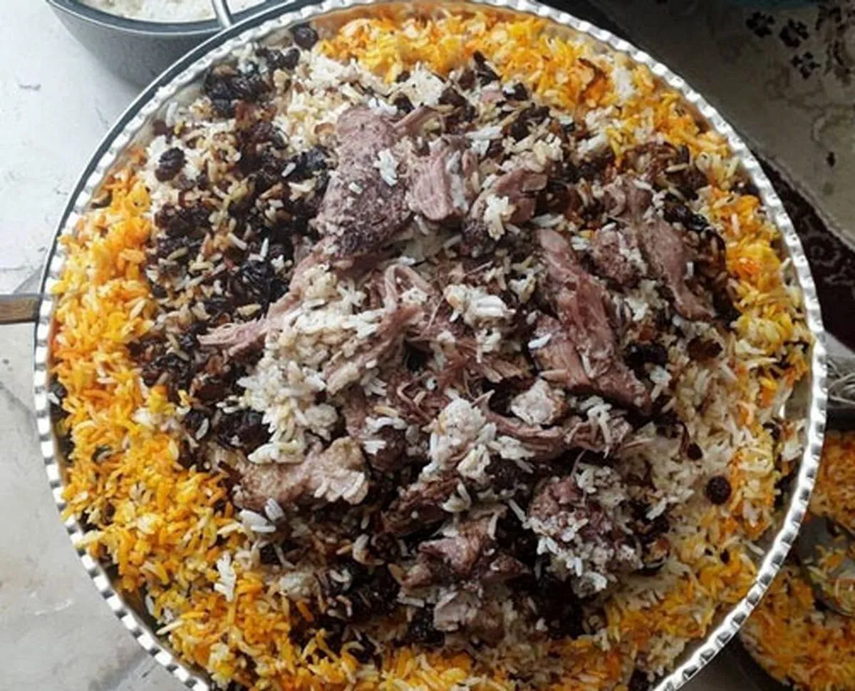 طرز تهیه ته چین گرمساری مجلسی