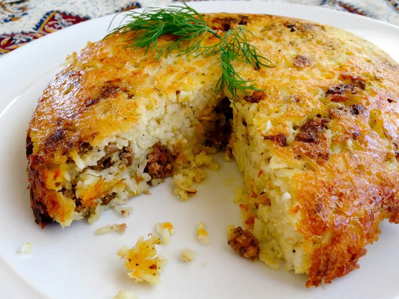 طرز تهیه ته چین گرمساری مجلسی1