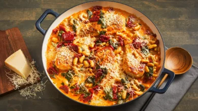 طرز تهیه خوراک مرغ و لوبیا سفید