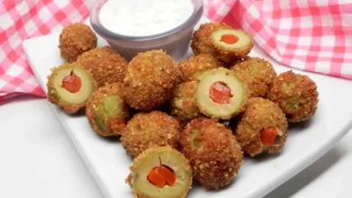 طرز تهیه زیتون سوخاری؛ یک پیش‌غذای خوشمزه2