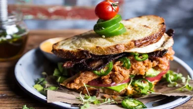 طرز تهیه ساندویچ مرغ هالوپینو