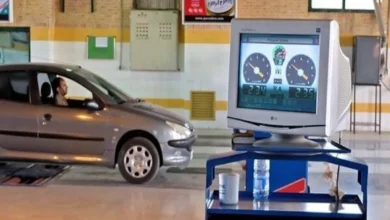 خودروهای فاقد معاینه فنی