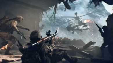 مرحله اول بازی بتلفیلد ۶ روی پلی استیشن ۵ پرو